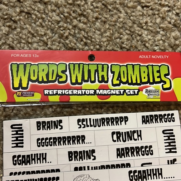 Refrigerator Magnet Set Zombies - Picture 2 of 4